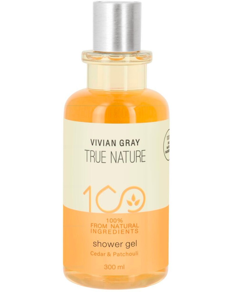 Vivian Gray Cedar & Patchouli Shower Gel -         True Nature -  