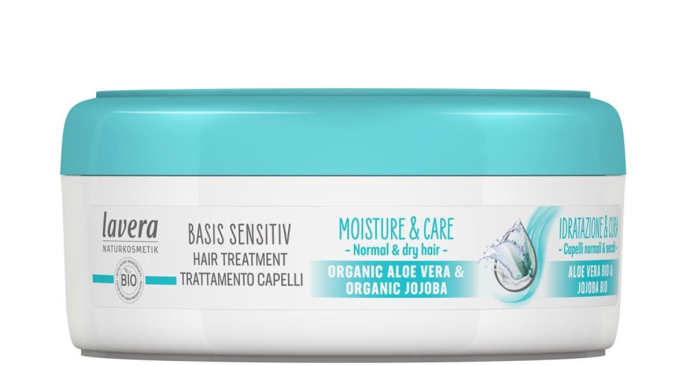 Lavera Basis Sensitiv Moisture & Care Hair Treatment -         Basis Sensitiv - 