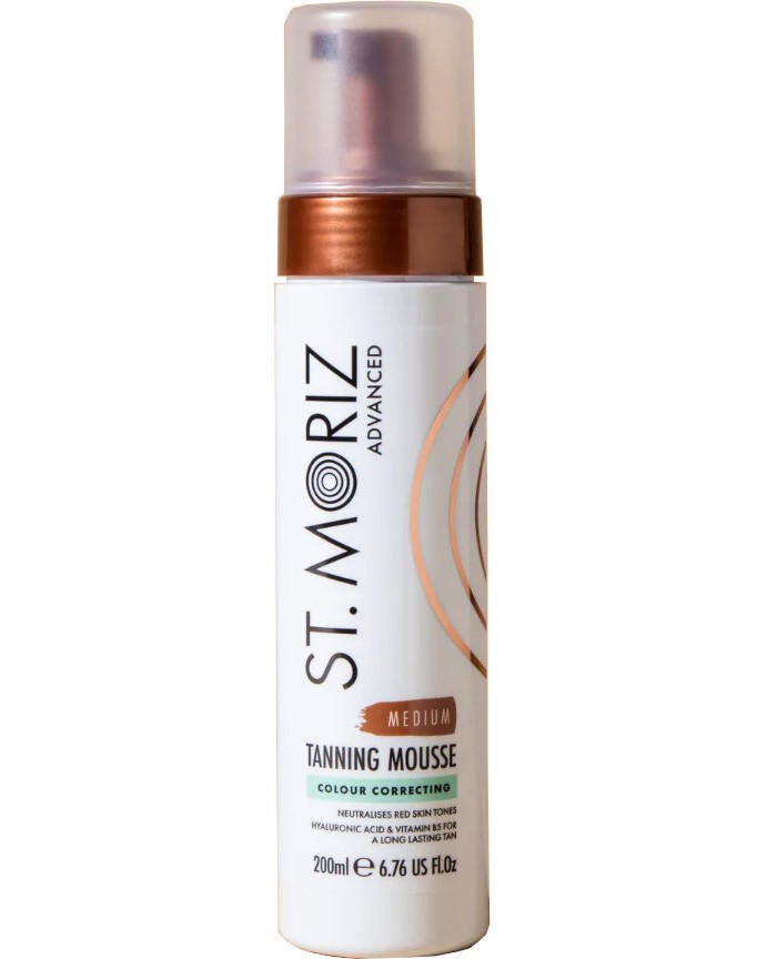 St. Moriz Advanced Colour Correcting Tanning Mousse -       Advanced - 