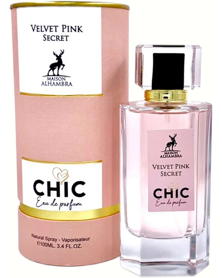 Maison Alhambra Chic Velvet Pink Secret EDP -   - 