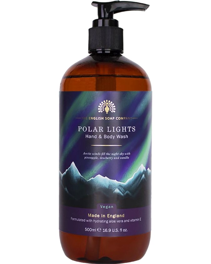 English Soap Company Polar Lights Hand & Body Wash -   2  1    ,    -  