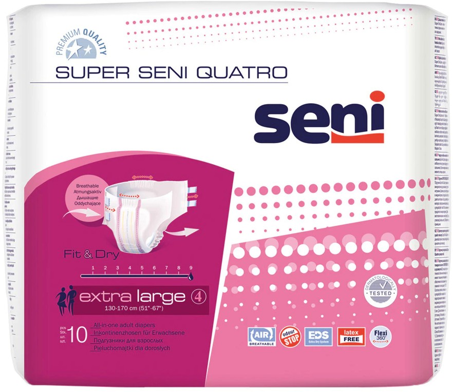    Super Seni Quatro - 10 ,    ,  XL - 