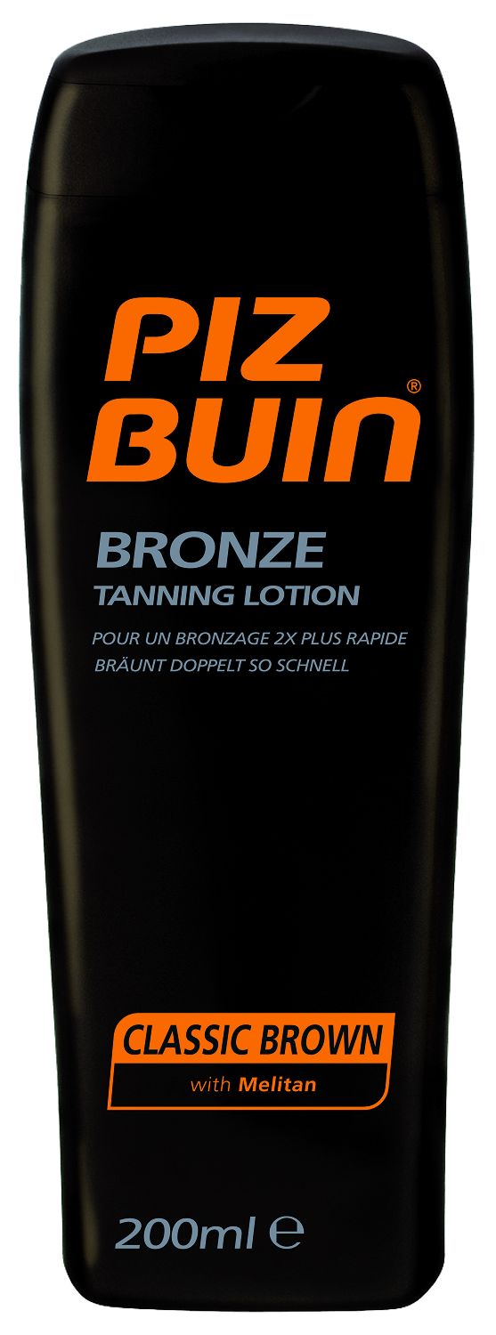 bronze suntan lotion