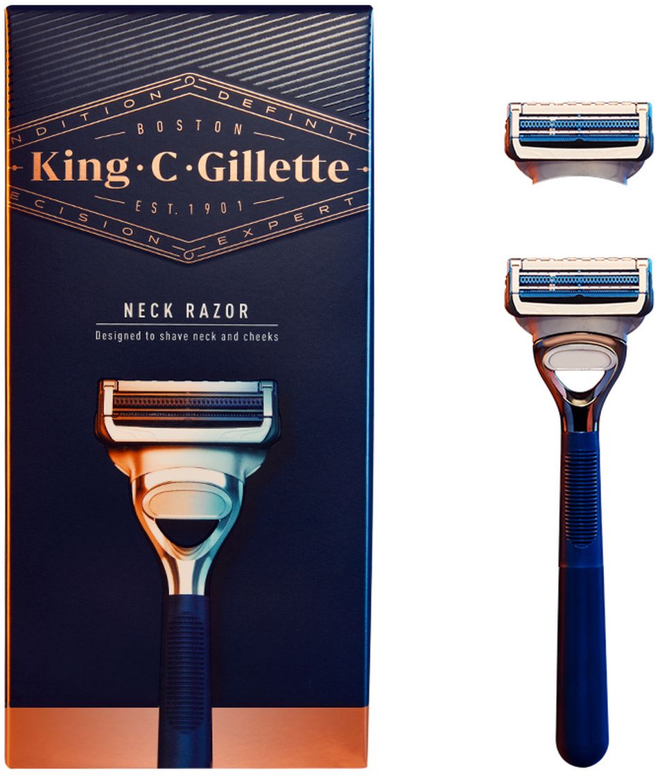 King C Gillette Самобръсначка с резервно ножче store bg