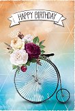 Поздравителна картичка - Happy Birthday - 