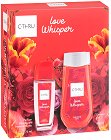 Подаръчен комплект C-Thru Love Whisper - Дамски парфюмен спрей за тяло и душ гел от серията Love Whisper - продукт