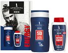 Подаръчен комплект за мъже Afrodita Cosmetics Men Energy - Душ гел и лосион за след бръснене - продукт