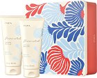 Подаръчен комплект с метална кутия PUPA Milano Flower Artist Crystal Lotus - Душ гел и лосион за тяло от серията Flower Artist - продукт