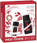Подаръчен комплект за мъже STR8 Red Code - Парфюмен спрей и душ гел от серията Red Code - продукт