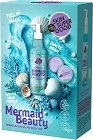 Подаръчен комплект Organic Skin Super Good Mermaid Beauty - Душ гел и озаряващ мус за тяло - продукт