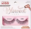 Kiss Blowout Lash 02 Pompadour - Изкуствени мигли за плътен обем и извивка в комплект с лепило - продукт