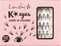 Lovely K Eyes Clumps of Eyelashes - Изкуствени мигли на снопчета в комплект с лепило - продукт