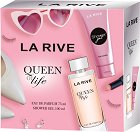 Подаръчен комплект La Rive Queen Of Life - Дамски парфюм и душ гел - продукт