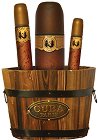 Подаръчен комплект Cuba Gold Mini Collection - Мъжки парфюми в кошничка - продукт