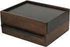 Кутия за гримове и бижута UMBRA Stowit - 26 / 22 / 12 cm, в цвят орех - продукт