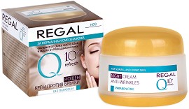 Regal Q10+ Refresh Night Anti-Wrinkle Cream -         Q10+ - 