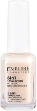 Eveline 8 in 1 Total Action Intensive Nail Conditioner -     8  1   Swiss recipe - 