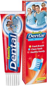 Dental Family Total + Whitening -         -   