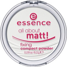 Essence All About Matt Fixing Compact Powder -    - 