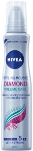 Nivea Diamond Volume Styling Mousse -          Diamond Volume - 