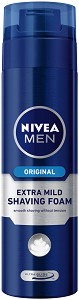 Nivea Men Original Extra Mild Shaving Foam -      Men Original - 