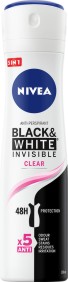 Nivea Black & White Clear Anti-Perspirant -       Black & White - 