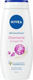 Nivea Diamond & Argan Oil Soft Care Shower -       -  