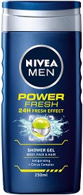 Nivea Men Power Fresh Shower Gel -         Nivea Men -  