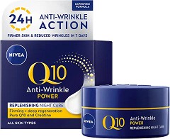 Nivea Q10 Power Anti-Wrinkle Replenishing Night Care -         Q10 Power - 