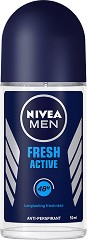 Nivea Men Fresh Active Anti-Perspirant Roll-On -        Fresh Active - 