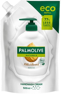 Palmolive Naturals Milk & Almond Hand Wash Cream Refill -           Naturals - 