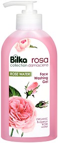 Bilka Rosa Damascena Face Washing Gel -       Rosa Damascena - 