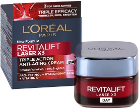 L'Oreal Revitalift Laser X3 Anti-Ageing Day Cream -      Revitalift Laser Renew - 