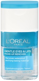 L'Oreal Gentle Eyes & Lips Makeup Remover -        - 