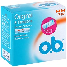 o.b. Original Super Tampons - 8  16    - 