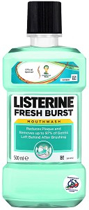 Listerine Fresh Burst Mouthwash -    - 