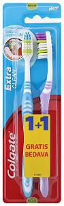 Colgate Extra Clean Medium -    - 1 + 1  - 