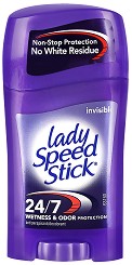 Lady Speed Stick 24/7 Invisible - Дамски стик против изпотяване - продукт