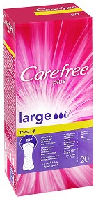 Carefree Plus Large Fresh - 20    -  