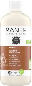 Sante Family Organic Coconut & Vanilla Shower Gel -          Family -  