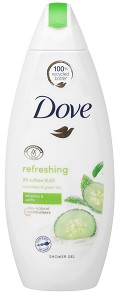 Dove Refresh Cucumber & Green Tea Shower Gel -          Go Fresh -  