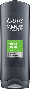 Dove Men+Care Extra Fresh Body & Face Wash -       Men+Care Extra Fresh -  