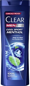 Clear Men Anti-Dandruff Cool Sport Menthol Shampoo -         - 