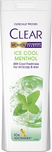 Clear Anti-Dandruff Ice Cool Menthol Shampoo -         - 