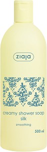 Ziaja Creamy Shower Soap Silk -        Silk Proteins -  