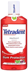 Tetradent Gum Protection Mouthwash -          - 