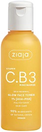 Ziaja Vitamin C.B3 Niacinamide Acid Glow Face Toner -      1% AHA  PHA    Vitamin C.B3 Niacinamide - 