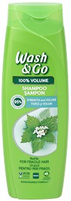 Wash & Go Shampoo With Nettle Extract -          - 