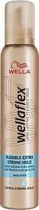 Wellaflex Flexible Extra Strong Hold Mousse -        - 