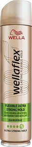 Wellaflex Flexible Ultra Strong Hold Hairspray -          - 